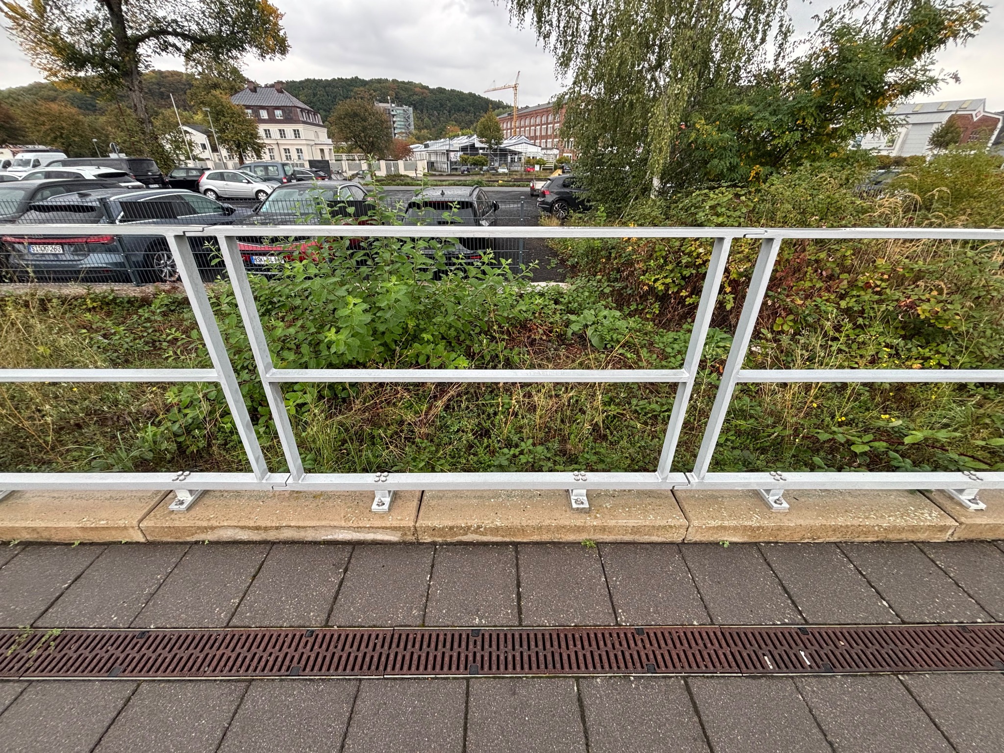 Bahnsteig am Bahnhof Neheim-Hüsten als alltagstaugliche Trainingsumgebung